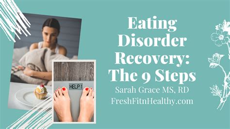Eating Disorder Recovery The 9 Steps Fresh Fit N Healthy