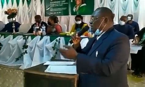 Video Of Dr Akunyili Speaking At The Event To Honour His Late Wife Before His Murder