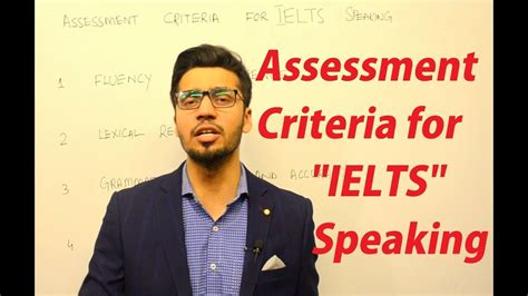 Assessment Criteria For Ielts Speaking Youtube