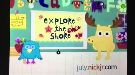 Nick Jr Explorer The Shore July 2009 2009 And 2011 Youtube