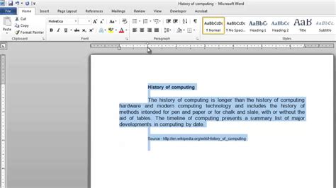 The screenshot below illustrates an. How to Indent Text in Word - YouTube