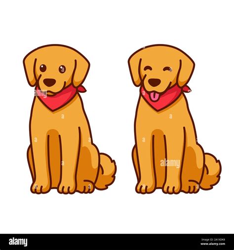 How To Draw A Golden Retriever Cartoon In This Tutorial We Learn How