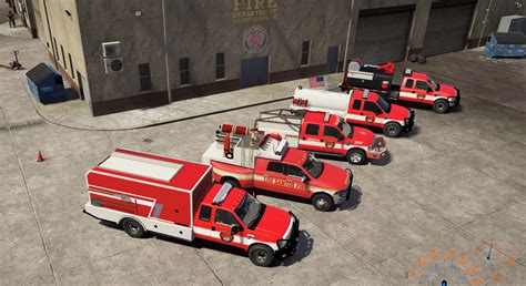 Candis Fire Department Vehicle Pack For Fivem Mod For Gta5 From