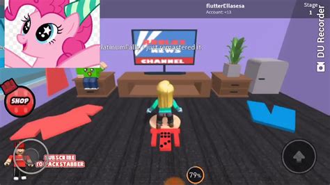 Pinkie Pie Plays Roblox For The First Time Youtube