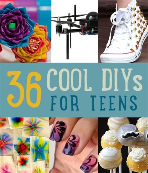Projects For Teenagers With Images Cool Diy Projects Diy For Teens