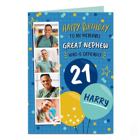 Buy Photo Birthday Card Who Is Officially Editable Age For Gbp 1