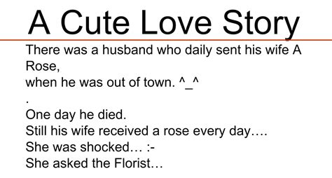 A CUTE Love Story