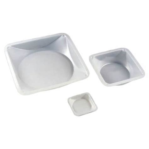 Weighing Dishes Square Polystyrene Antistatic Weigh Boat Globe Scientific