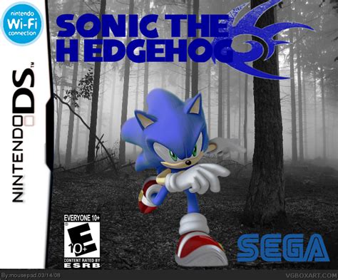 Sonic The Hedgehog Nintendo Ds Box Art Cover By Mousepad