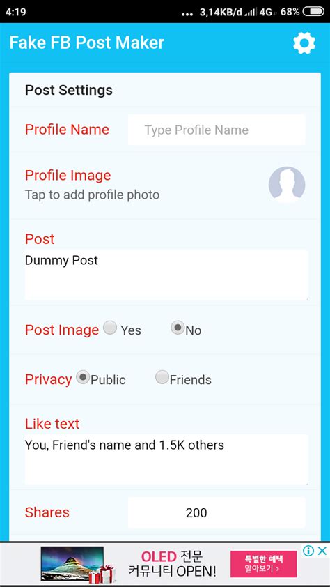 Misalnya jika ingin status nantinya update via hatiku maka isi kolom tersebut dengan hatiku 5. Cara Membuat Status / Postingan FB Palsu di Android ...