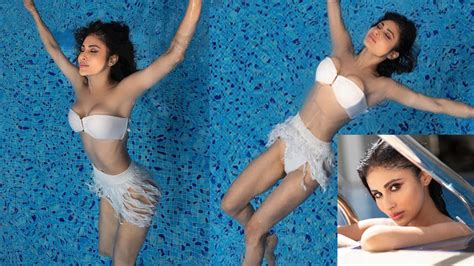 Mouni Roy Is A Sight To Behold As She Poses In A Stylish White Bandeau