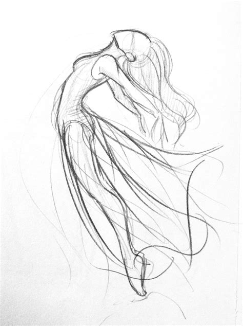 Some Dancer Sketches For Some I Used Some Photos From Pinterest To