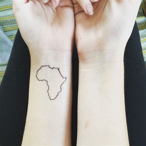 Finally Got My Africa Tattoo A Few Months Ago Couldnt Be Happier