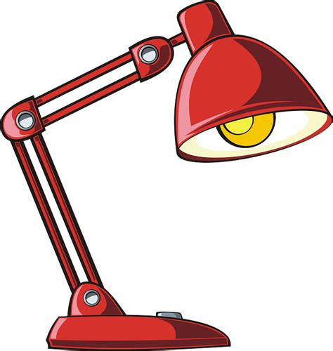 Red Table Lamp Clipart Free Download Transparent Png Creazilla