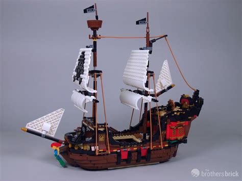 Swashbuckling adventures await pirate fans in the lego creator 3in1 pirate ship (31109) toy. LEGO Creator 31109 Pirate Ship 39 | The Brothers Brick ...