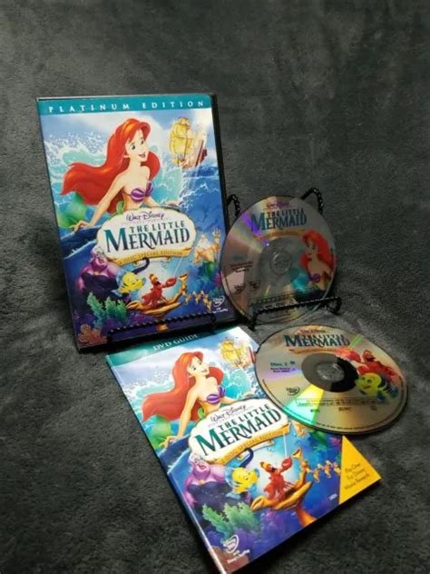 The Little Mermaid Dvd 2 Disc Set Platinum Special Edition Walt Disney