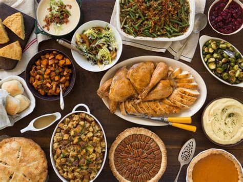 Thanksgiving turkeys are traditionally served with a bread mixture that some americans call stuffing. A Classic Thanksgiving Menu to Feed a Crowd | Serious Eats