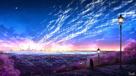 100 Anime Night City Wallpapers