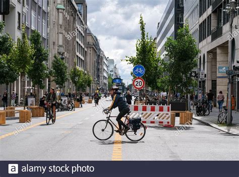 Berlin Germany 01st Sep 2020 The Newly Established Car Free Section