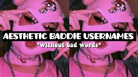 Aesthetic Baddie Usernames Without Bad Words For Robloxtiktok