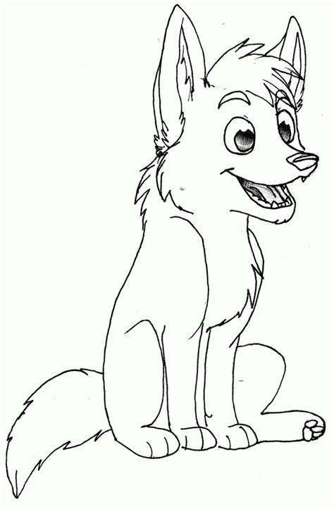 View Baby Wolf Coloring Pages For Kids Background Recetaschorisas