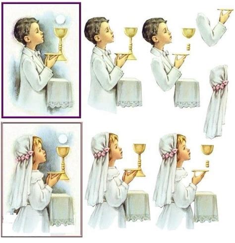 Communion Card In A Box Catholic Communion Communion First Holy