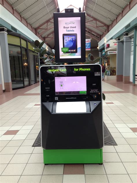 This ecoATM kiosk can be found at Steeplegate Mall in Concord, New