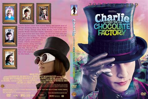 Charlie And The Chocolate Factory Movie Dvd Custom Covers