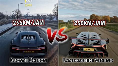 Not all but 90 percent. Top Speed Bugatti Chiron VS Lamborghini Veneno Indonesia ...