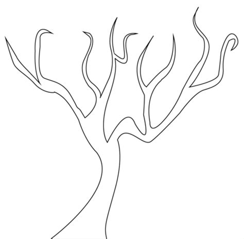 Ausmalbild Kahler Baum Ausmalbilder Kostenlos Zum Ausdrucken