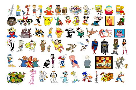 Cartoon Characters Animation Names List Disney Characters Minefield