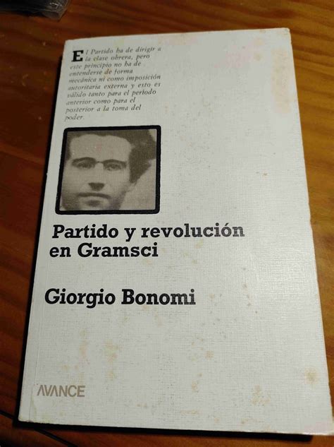 Partido y revolución en Gramsci by Giorgio Bonomi Goodreads