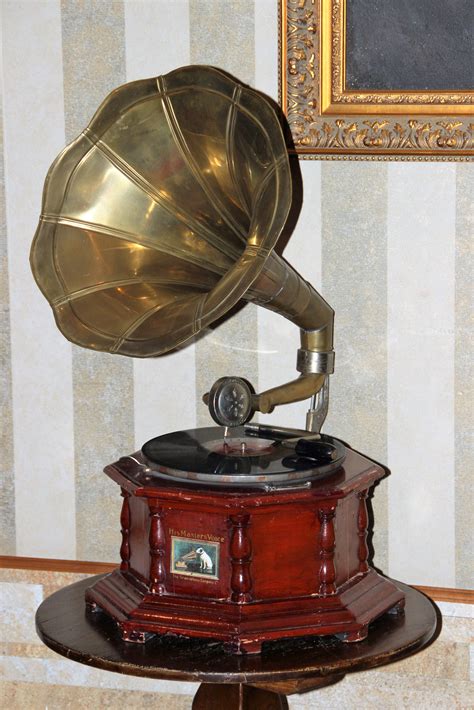 Old Megaphone Record Player
