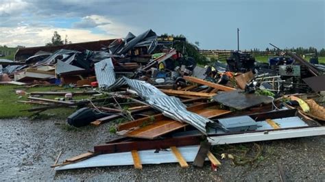 Tornado Severely Damages Several Homes Amid Day Of Violent Alberta