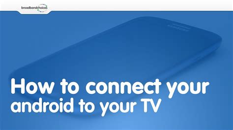 You can use a usb cable or an hdmi cable, but cables there are different methods you can use to connect your android phone to a tv wirelessly. How to connect your Android smartphone to your TV - YouTube