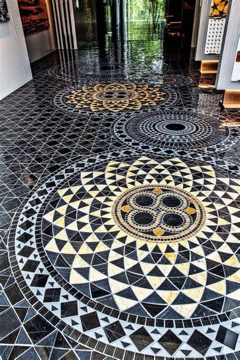 Exterior Mosaic Floor Tiles Voewood Photographs Mosaic Flooring