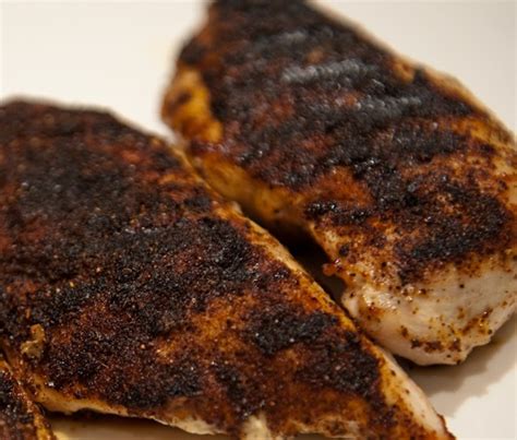 Because it's a protein, it can be added to so many dishes. blackened chicken