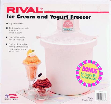 Rival Ice Cream Machine Parts Reviewmotors Co