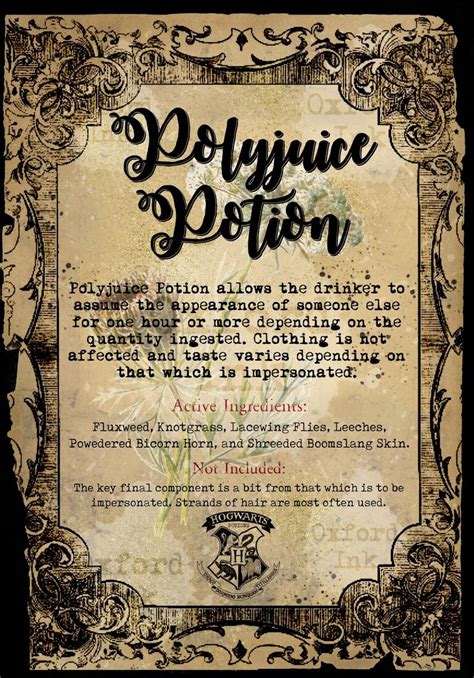 We did not find results for: Harry Potter Polyjuice Potion Printable Sign and Label | Etsy