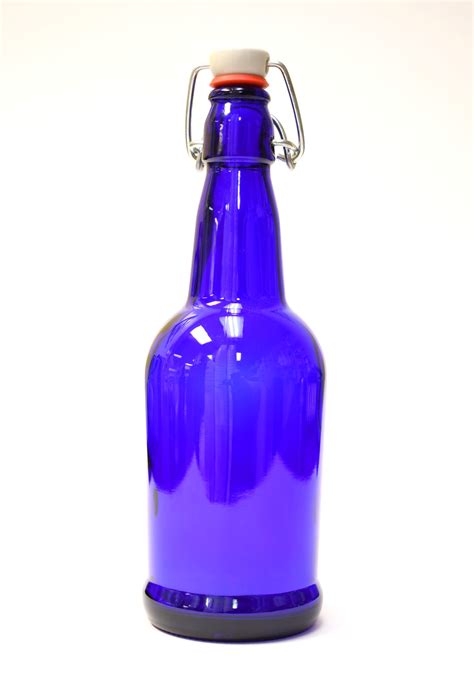 Ez Cap Bottles 500ml 16oz Cobalt Blue Swing Top Jon S Homebrew And Wine Supply