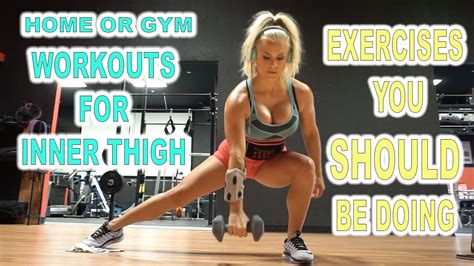 Ultimate Inner Thigh Workout Home Or Gym YouTube