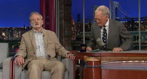 Bill Murrys Awesome Letterman Appearance Video