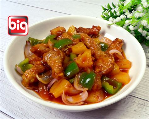 Sweet And Sour Pork Kou Lou Yuk Gu Lou Yuk Easy Chinese Cooking Big