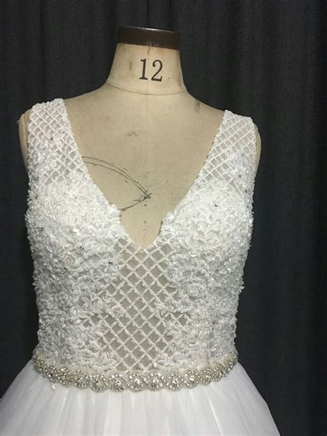 Lattice Beaded Lace Wedding Dress From Darius Bridal