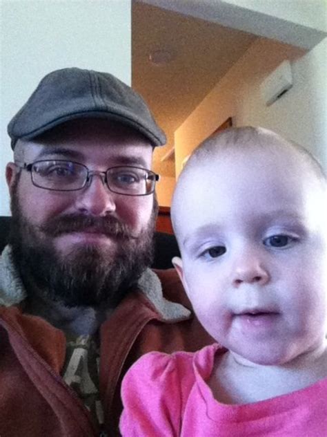 Fifteen Month Old Daughter And My 2 Month Old Beard Watching Frozen For The Thousandth Time
