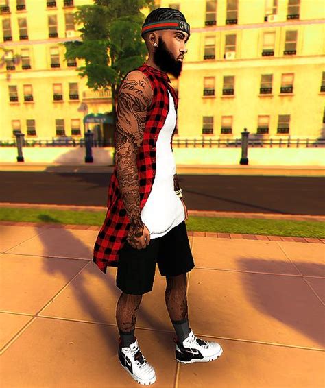 Ebonixsims Clothes Sims 4 Urban Cc Sims 4 Male Clothes Sims 4 Black Hair Sims 4 Clothing