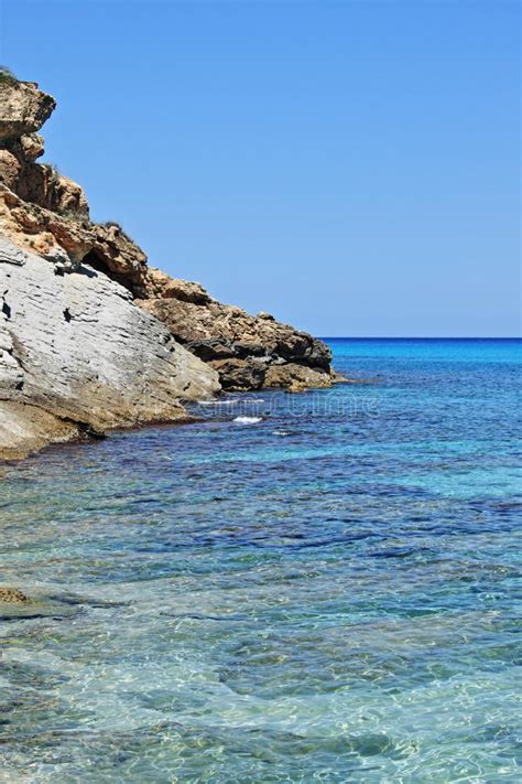 Beautiful Mediterranean Beach In Mallorca Stock Image Image Of
