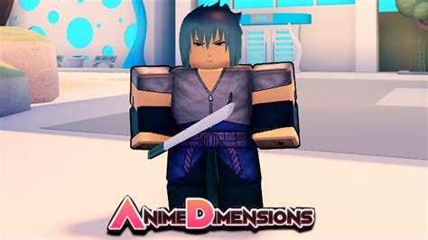 New Sasuke Uchiha Showcase Anime Dimensions Roblox Youtube