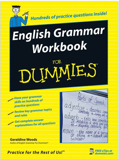 English Grammar Workbook For Dummies Ebooksz