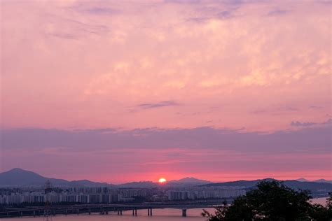 Han River Sunset Seoul Free Photo On Pixabay
